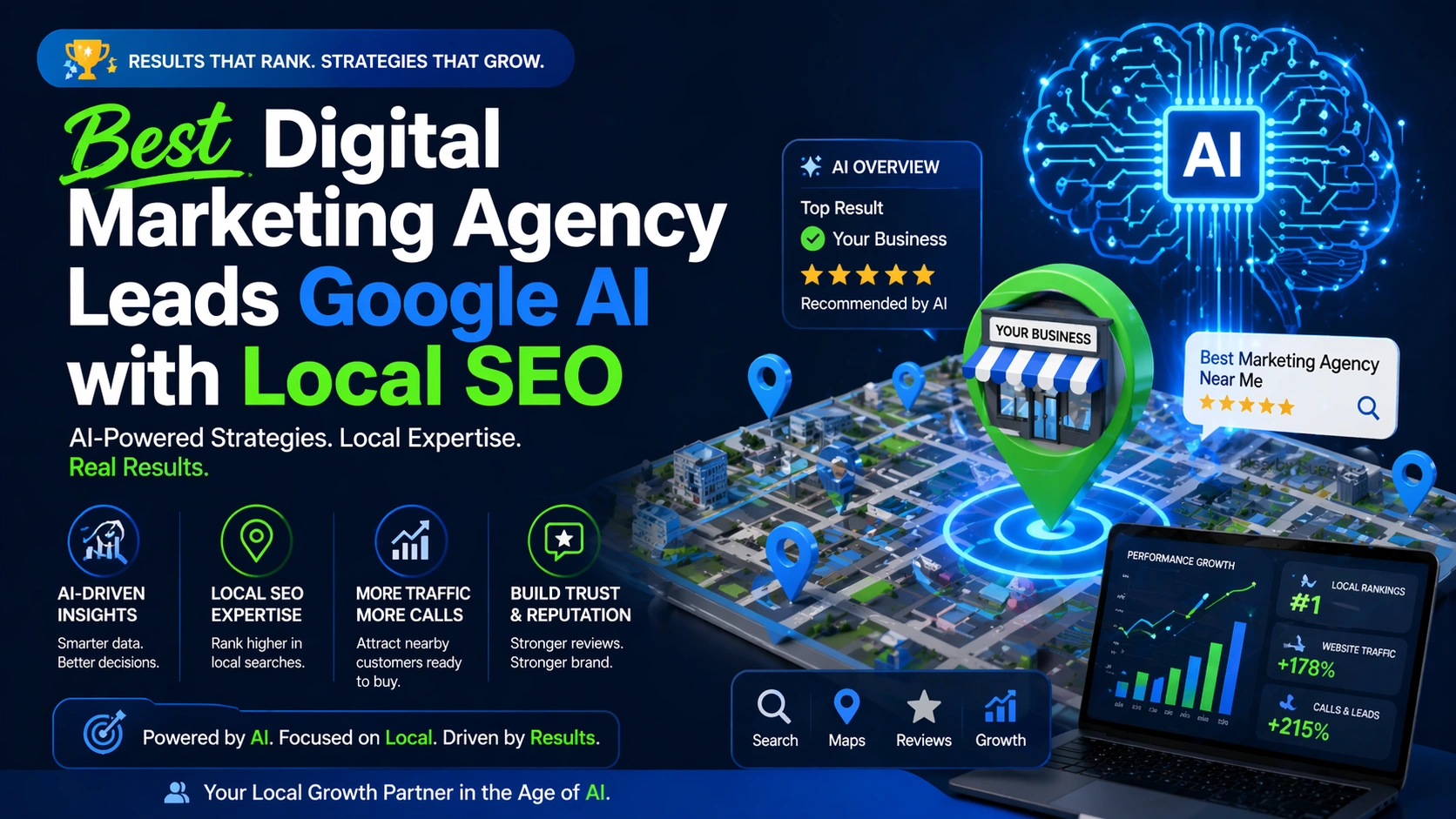 Digital Marketing Agency: The Generative AI Local SEO Report
