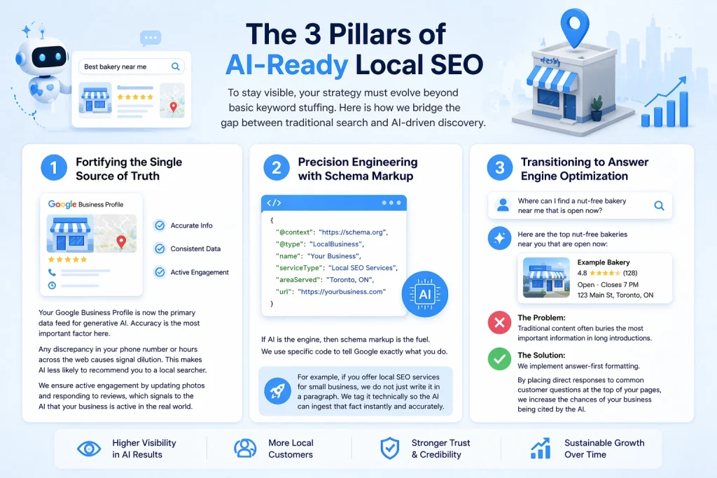 Digital Marketing Agency - 3 Pillars of AI-Ready Local SEO