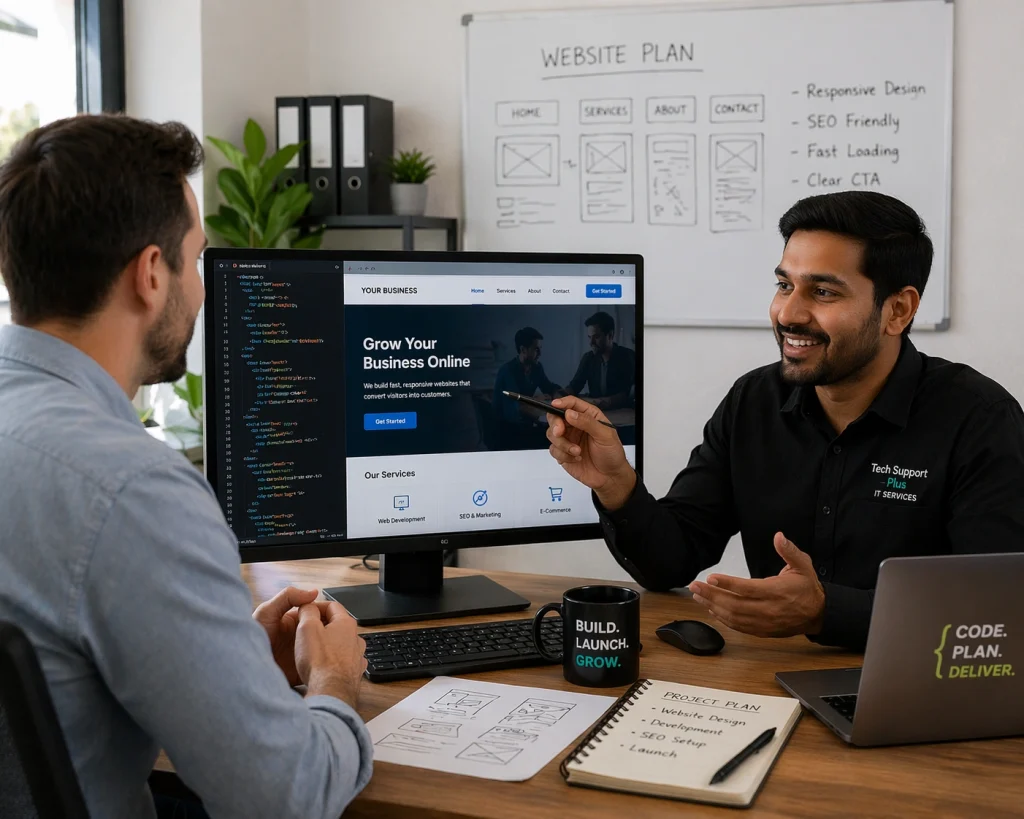 Website Development Services - Collaboration on Web Design Project