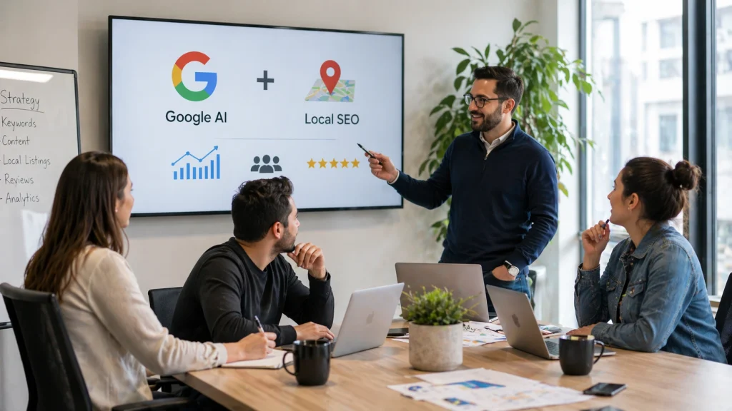 digital marketing agency - google ai with local seo