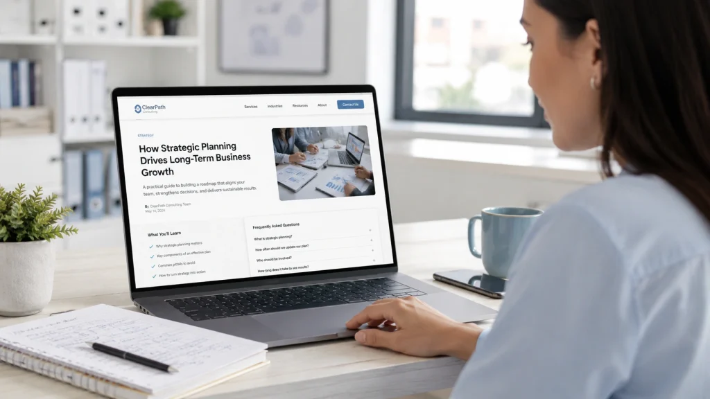 Content Builds Trust Before Customers Contact You - Marketing and SEO Services