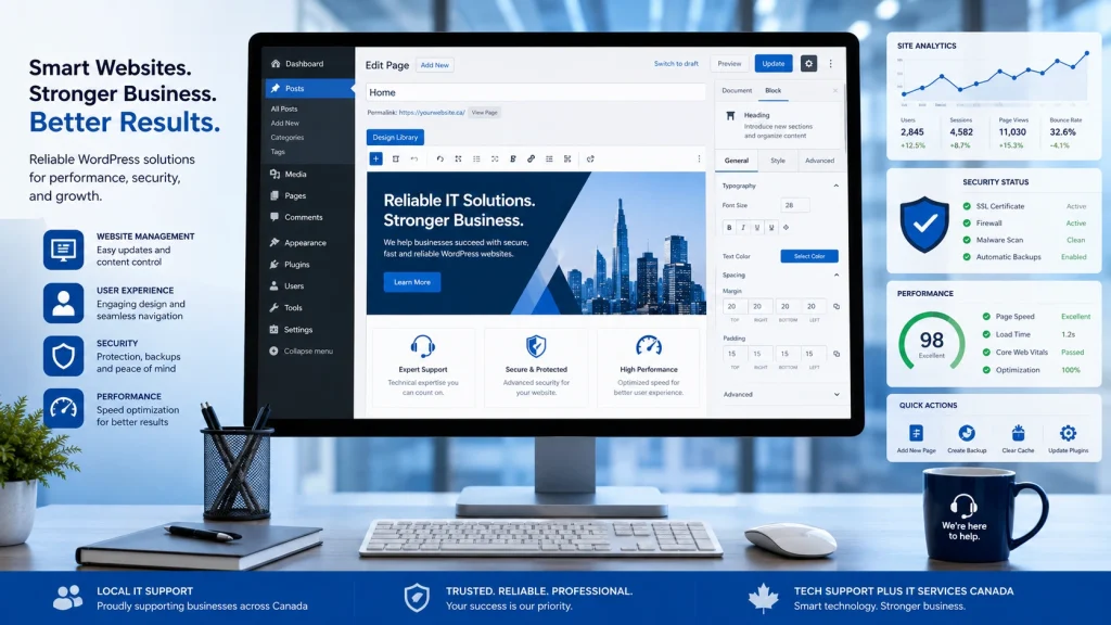 Smart IT solutions for business growth - website development services