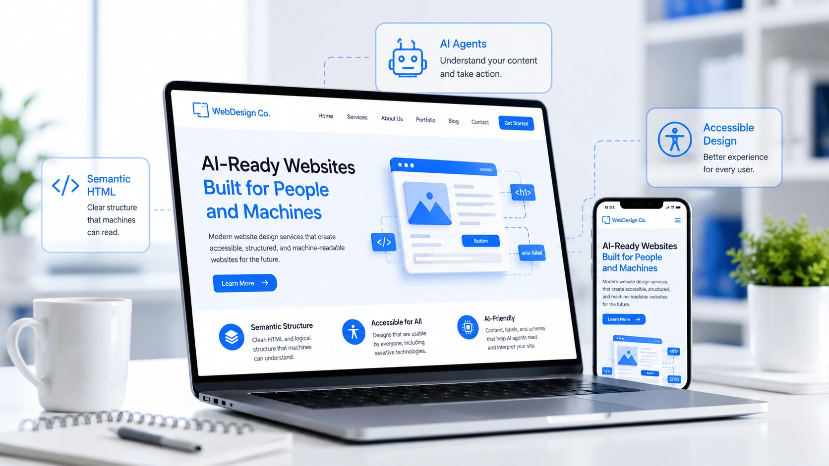 Website Design Services Enter the Age of AI-Ready Websites