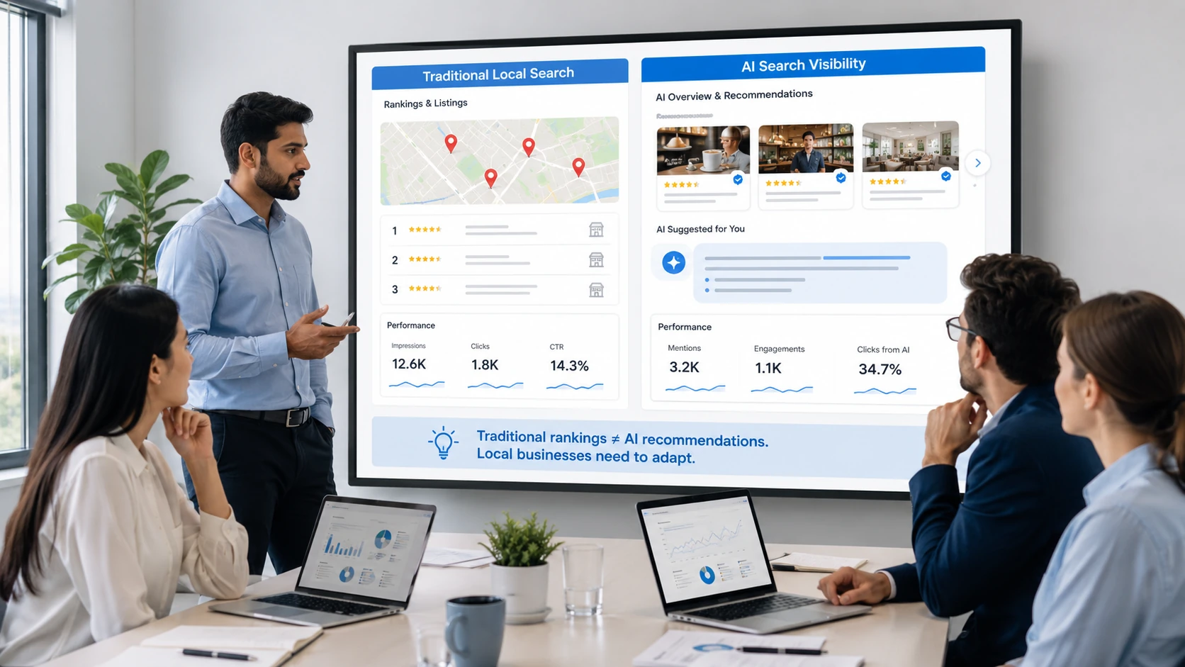 How SEO Service Providers Help Local Businesses Adapt to AI Search