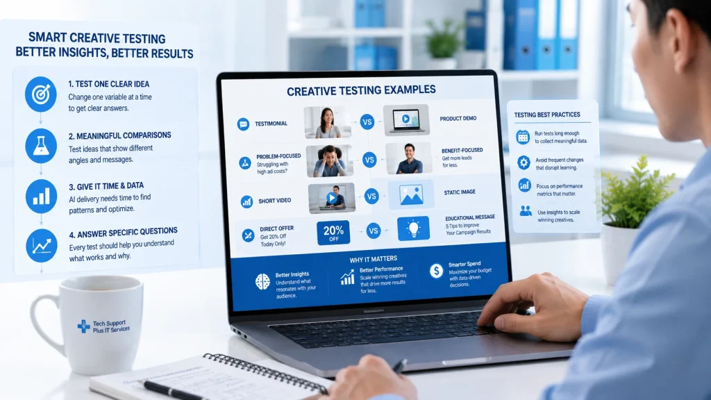 Meta ads management services improving creative testing with data-driven campaign insights